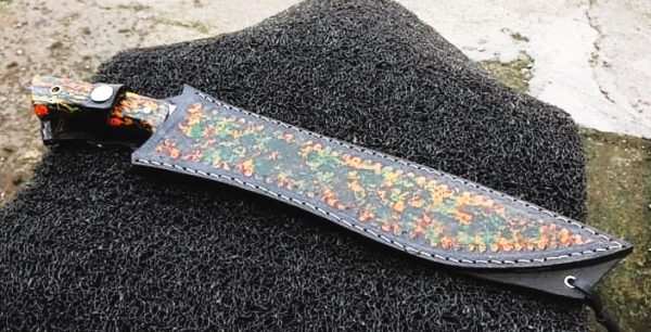 Golok Sembelih Kukri Loreng