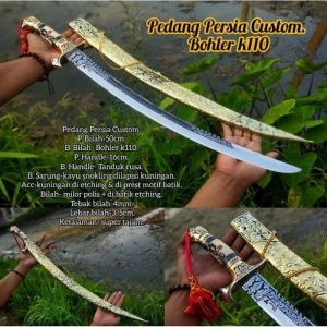 REPLIKA PEDANG PERSIA CUSTOM